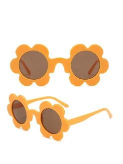 Discount Retro Stage Vintage Flower Border Frame Sunglasses