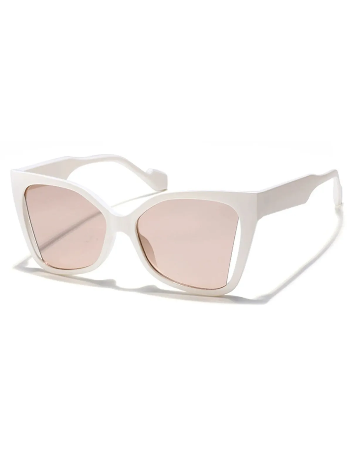 Hot Retro Stage Vintage Plastic Square Frame Sunglasses