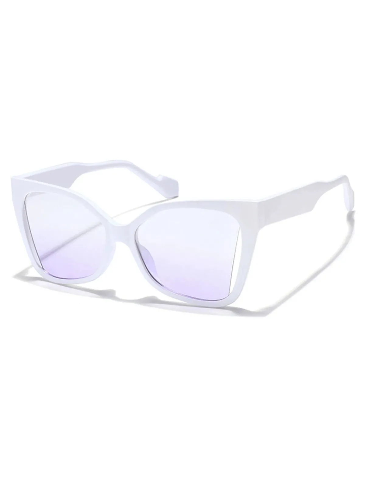 Hot Retro Stage Vintage Plastic Square Frame Sunglasses