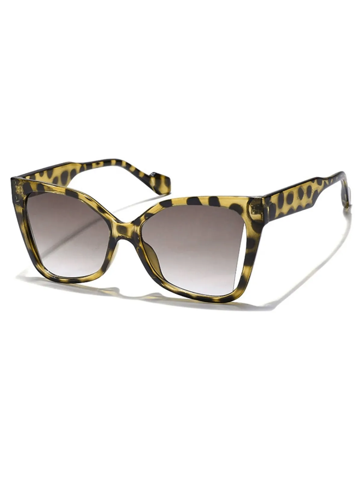 Hot Retro Stage Vintage Plastic Square Frame Sunglasses