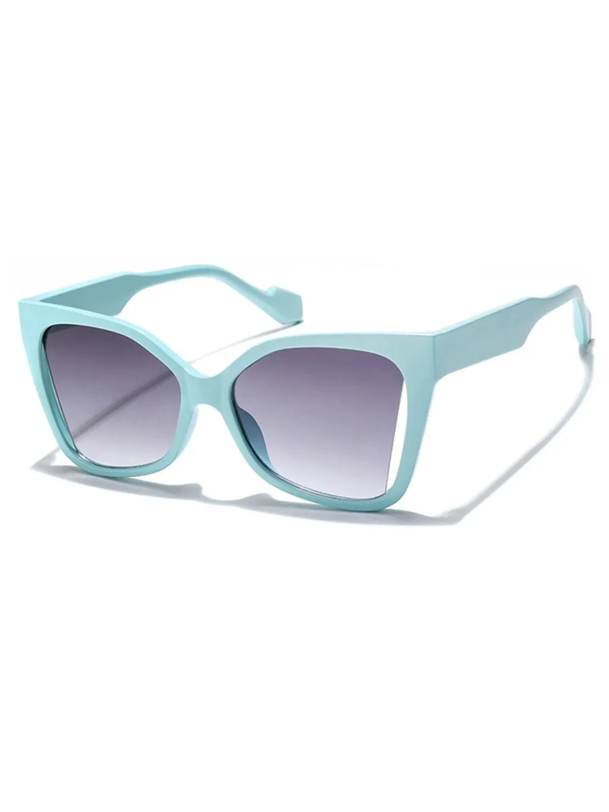 Hot Retro Stage Vintage Plastic Square Frame Sunglasses