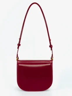 Online Retro Stage Vintage PU Leather Saddle Bag