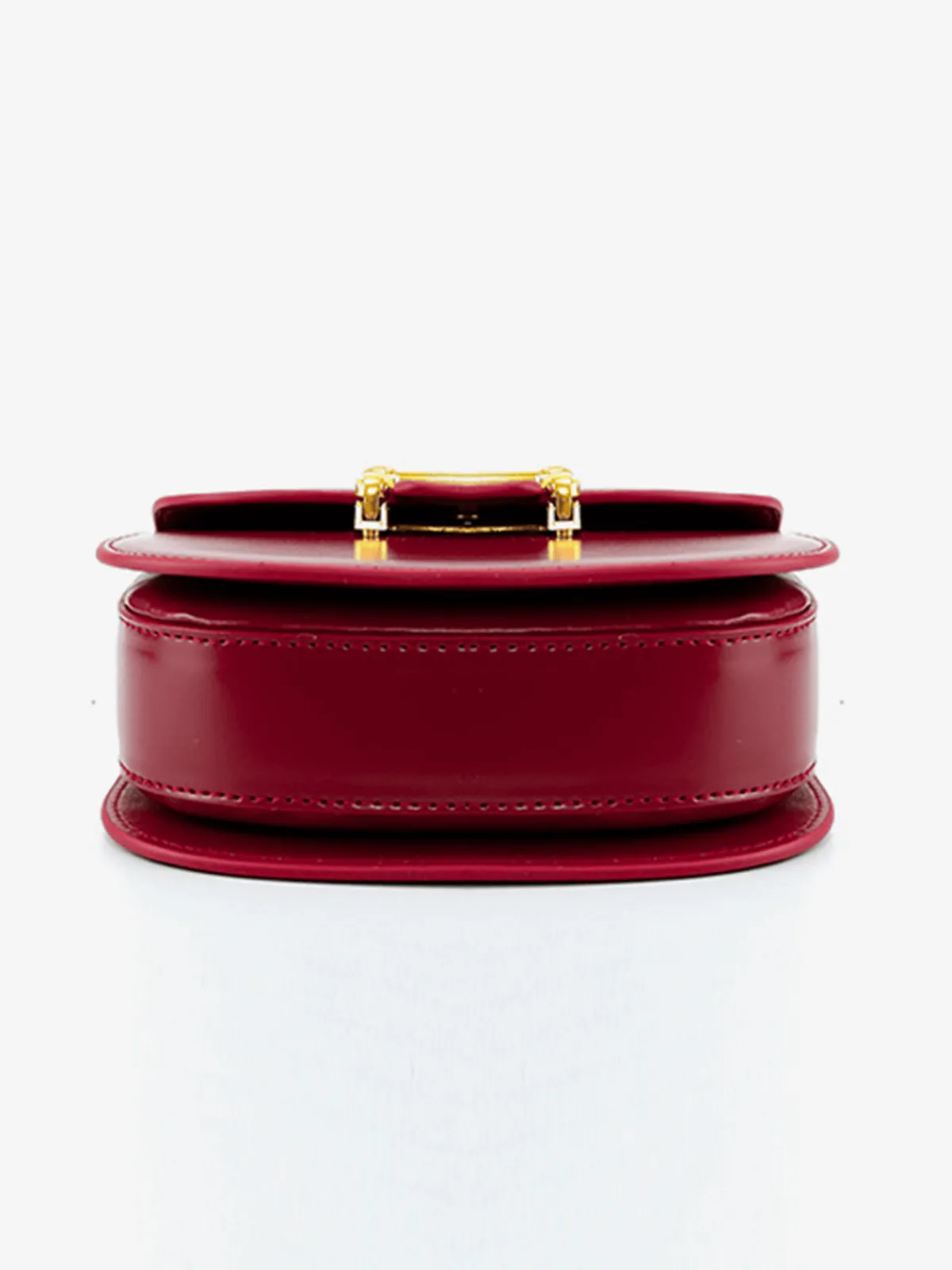 Online Retro Stage Vintage PU Leather Saddle Bag