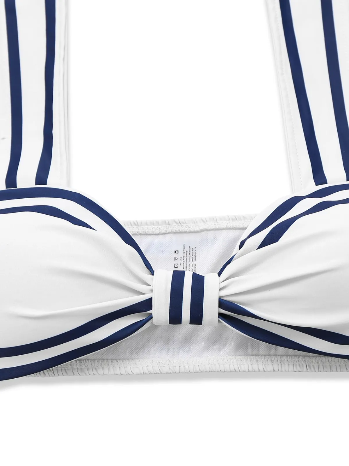 Outlet Retro Stage 1940s Navy Style Whale Swimsuit White