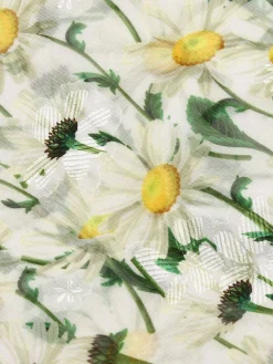 Outlet Retro Stage Yellow 1950s Romper & White Floral Skirt Yellow & White